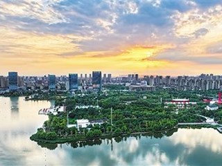 秋日夕陽 如詩如畫